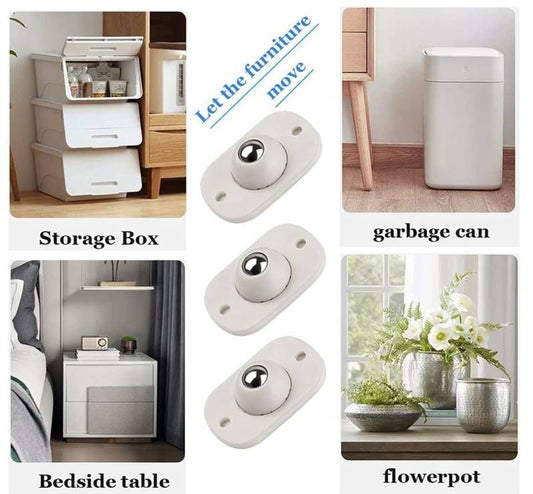 Self Adhesive Mini Swivel Casters Wheels