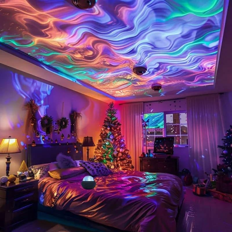 LED Projector Light with Remote